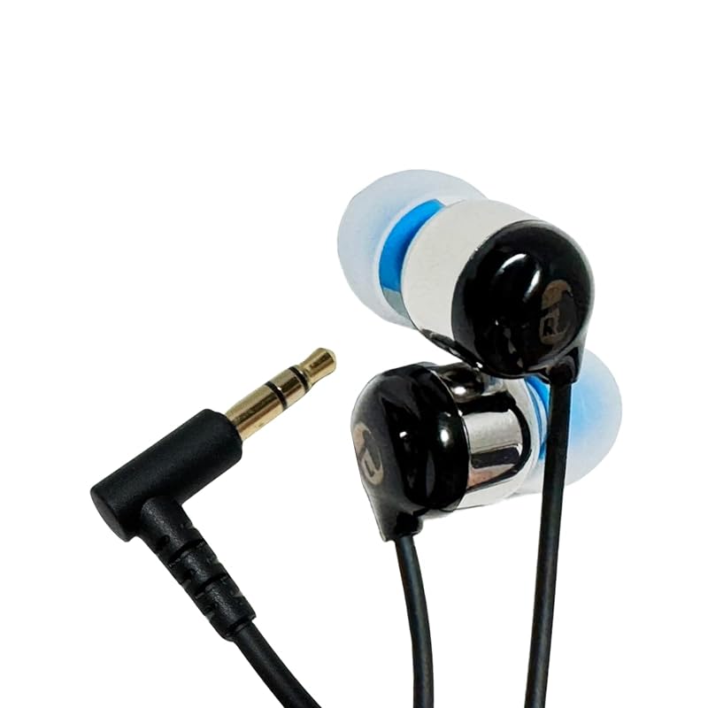 

intime [Japanese brand] earphones wired O2aid Aoi NEO cord reel set Canal type 3.5mm plug real black