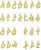 Factory Fine Jewelry 925 Sterling Silver 26 Letters Pendant Necklaces for Women Dainty Versatile Daily Wear Necklace