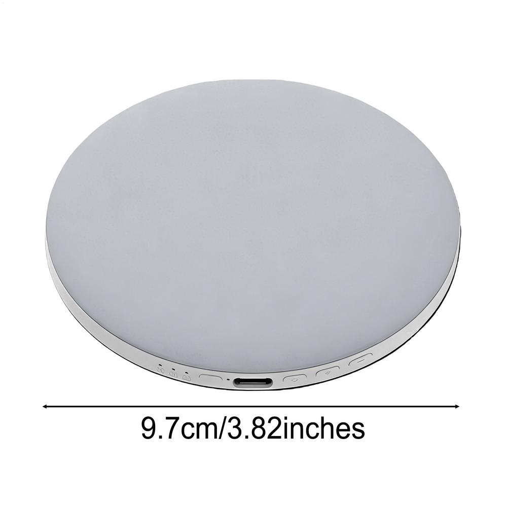 

Pillow Speaker Portable Stereo Sound with White Noise Wireless Pillow Speaker for Sleeping for Side Sleepers Christmas Birthday сірий колір