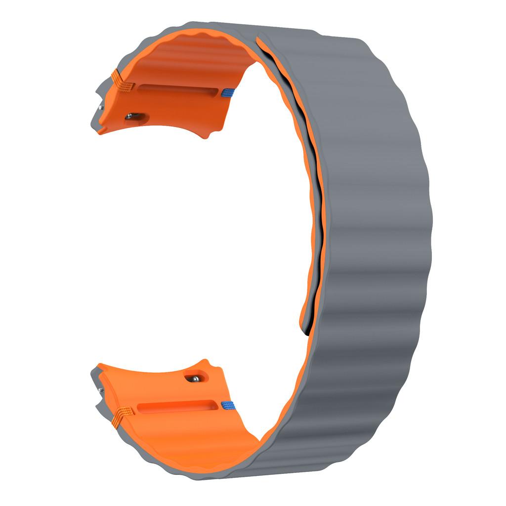 No Gaps Magnetic Silicone Strap Compatible for Samsung Galaxy Watch 7 6 5 4 FE 40mm 44mm Strap for Watch 6/4 classic 5 pro Sport