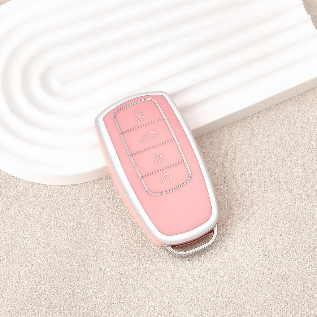 Car Key Cover Case Shell Protector Bag Keychain Keyring  For Chery Omoda C5 5 fx 7 Tiggo 8 PLUS 8 Pro 7 Pro 5 PLUCar Accessories