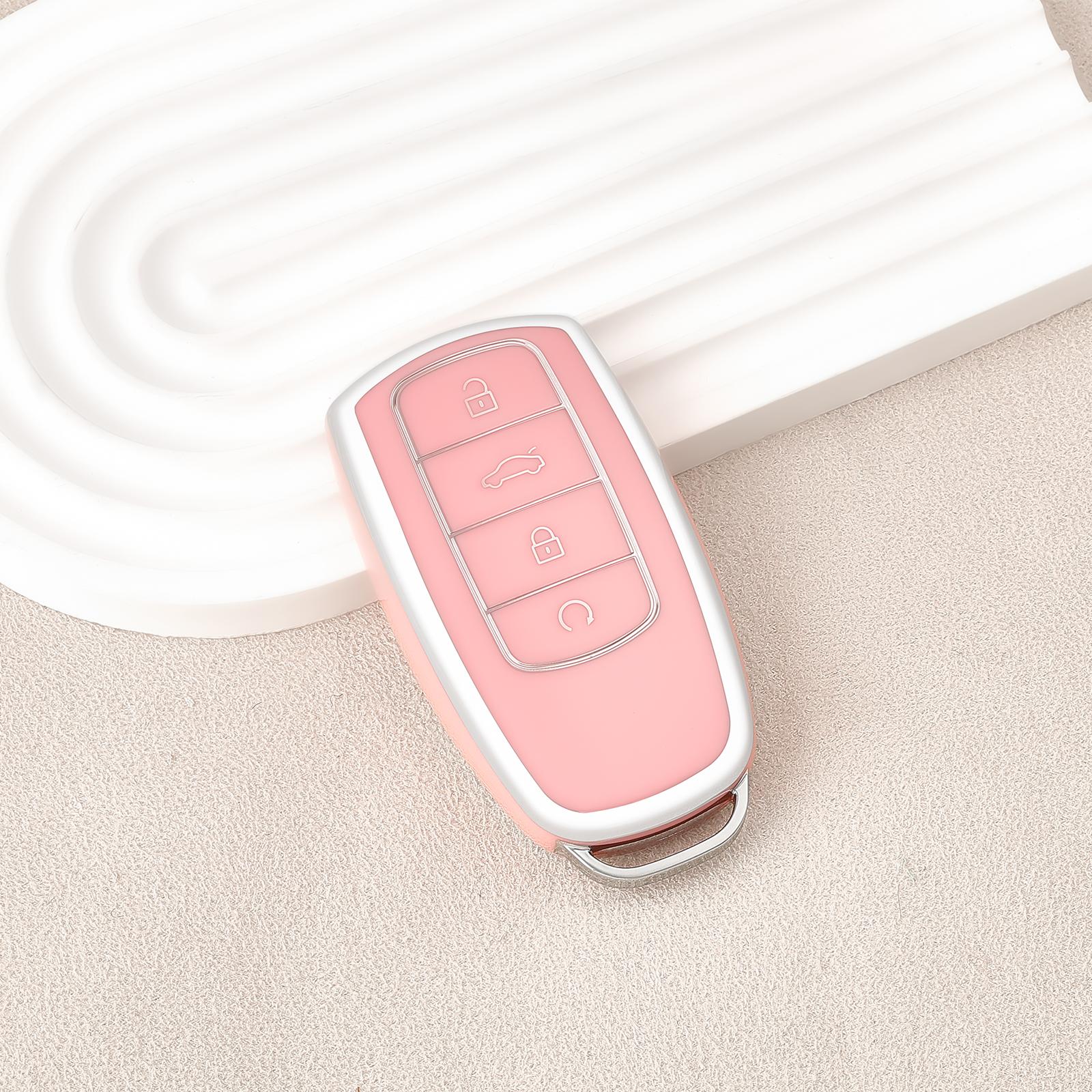 

Car Key Cover Case Shell Protector Bag Keychain Keyring For Chery Omoda C5 5 fx 7 Tiggo 8 PLUS 8 Pro 7 Pro 5 PLUCar Accessories