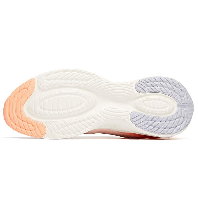 Anta Running Collection Edge2.0 Low Top Running Shoes Women's White Orange Purple 122045587-9