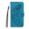 For iPhone 17 Pro Case Butterfly Pattern PU Leather Folio Flip Phone Cover