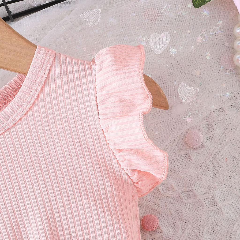 Ärmel Geburtstagsparty Kleid für Kleinkinder Kleine Mädchen