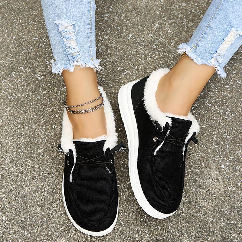 Fall 2021 Plus Size Women’s Casual Cotton Shoes