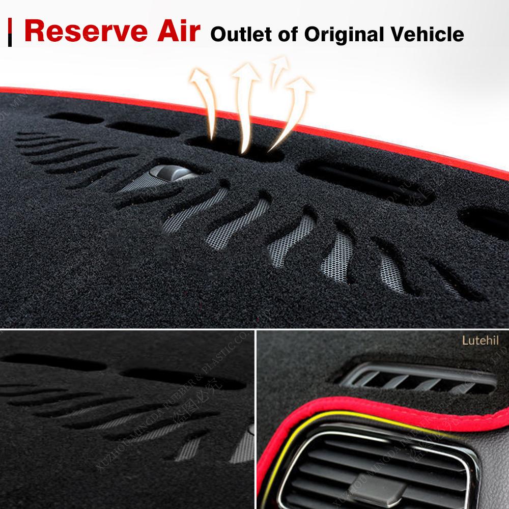 Car Dashboard Cover For Chevrolet Spark 2013 2014 2015 Dash Mat Sun Shade Anti-UV Carpets Car