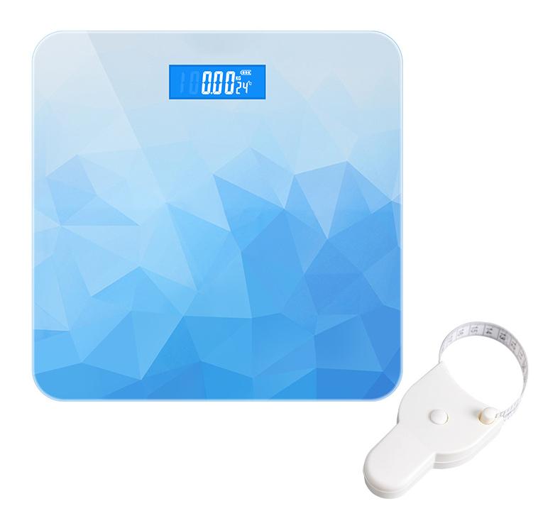 1pc Home Health Scale Bathroom Scale High Precision Digital Body Scale With Large LCD Display Weighing Up To 396 Pounds