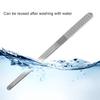 Stainless Steel Nail File Double Side Polished Washable Portable Nail Art Tool for Home Beauty Salons
