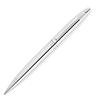 CROSS Ballpoint Pen, Oil-Based, Carey Pure Chrome AT0112-1, Medium Point