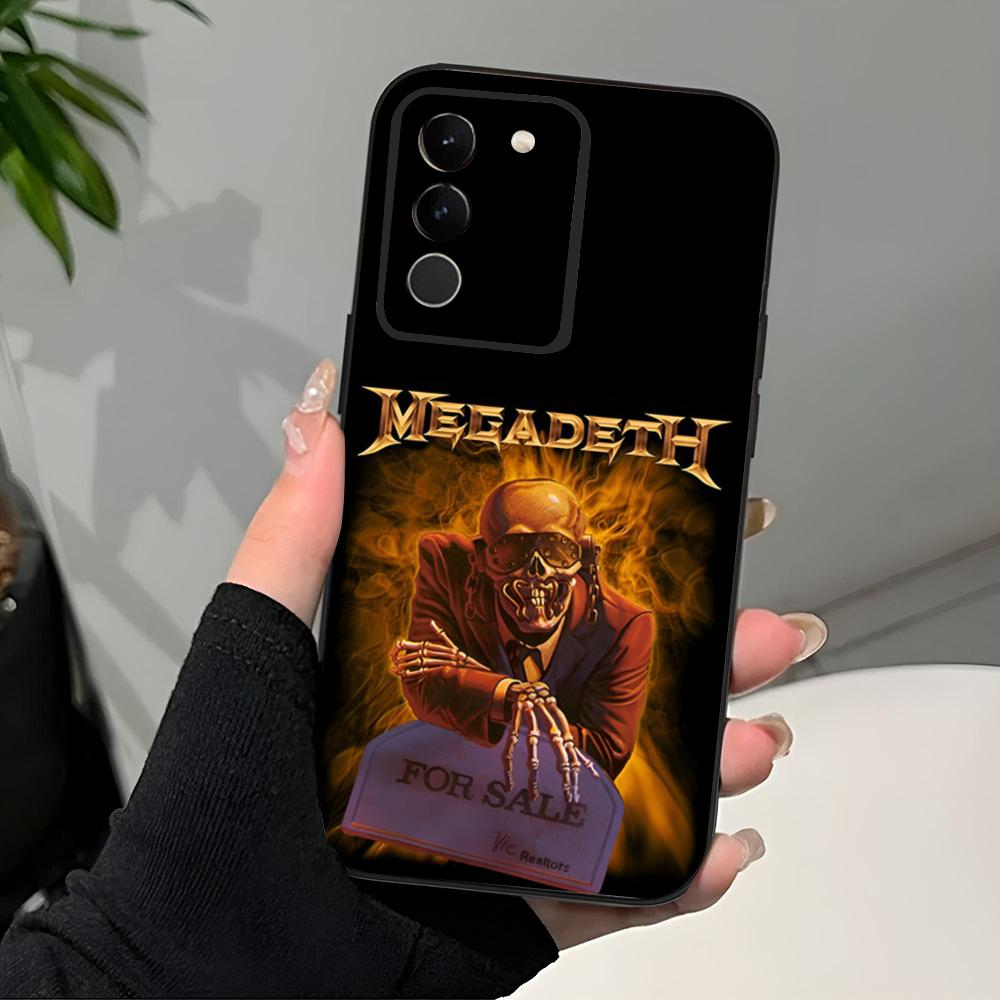 Heavy Metal Rock Band M-Megade-th Phone Case Black Soft For Samsung S25 S24 Ultra 23 Fe 22 Plus Galaxy A54 A55 A16 A13 A24 A15