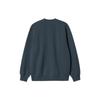 Carhartt WIP FW23 Tour Series Solid Logo Patch Crewneck Long Sleeve Sweatshirt Men Sweatshirt Mineral I030903-0R-XX