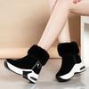 Autumn Winter Women's Warm Running Shoes Platform Winter Boots, Ankle Boot Women's Casual Shoes, Women's Zipper Ankle Boots, Women's Boots