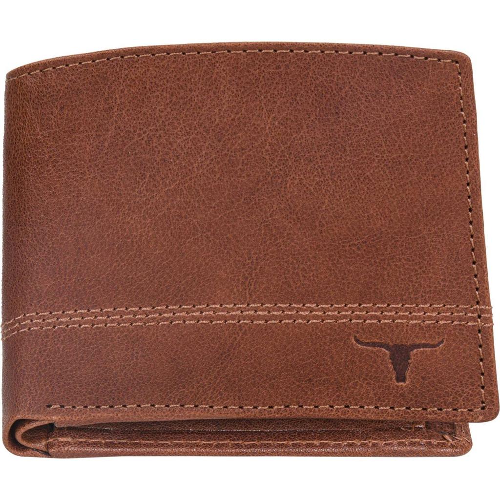 Men Casual Genuine Leather RFID Wallet  (3 Card Slots)