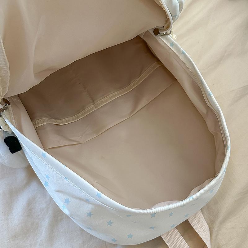 Middle School Student Schoolbag Large Capacity Backpack Nylon Computer Bag Outdoor Travel Commuter Backpack
