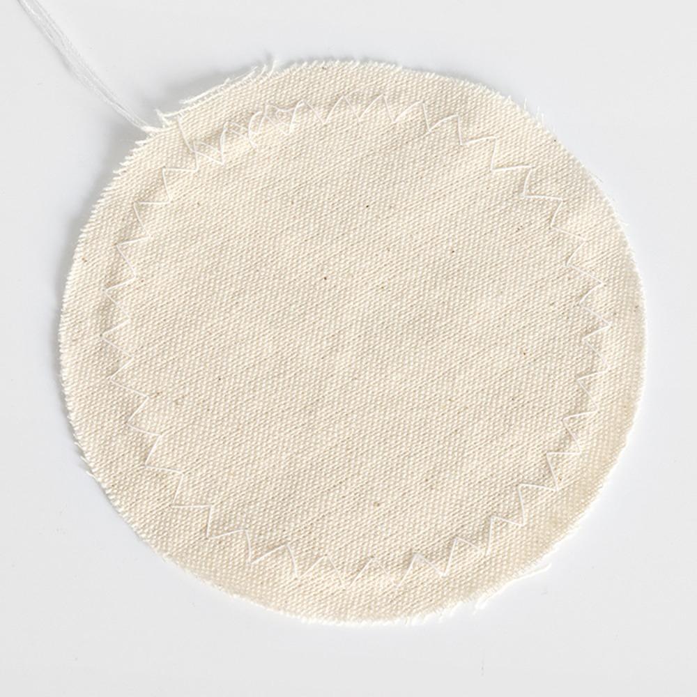 10 peças Cotton Balance Syphon Cafeteira Bege Filtros de Panela a Vácuo Pano Substituição Filtro Cozinha