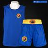 Embroidered Dragon Cycling Jersey Set Breathable Sleeveless Martial Arts Training Uniform Men Women Adults