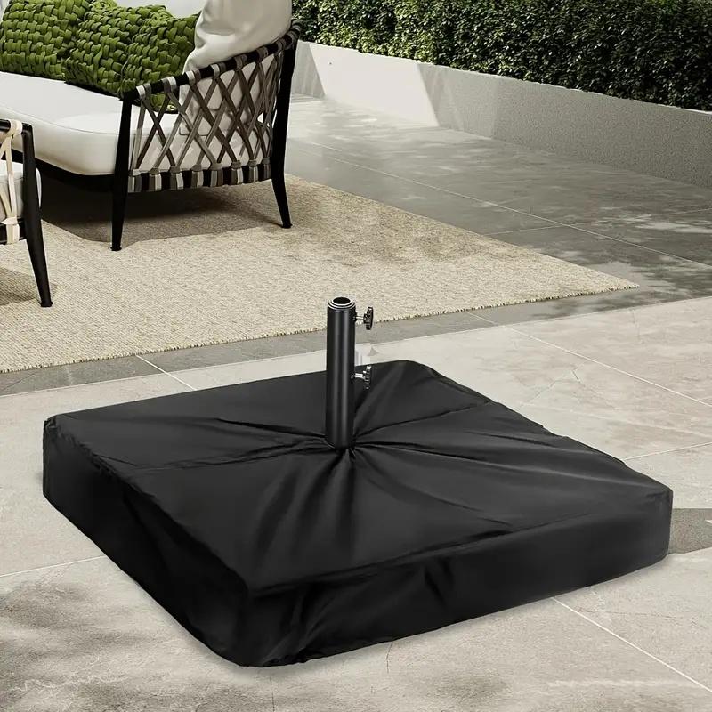 Heavy-Duty Patio Umbrella Base Cover - All-Weather Outdoor Umbrella Stand Protector with Stable Base, Most Standard Umbrellas