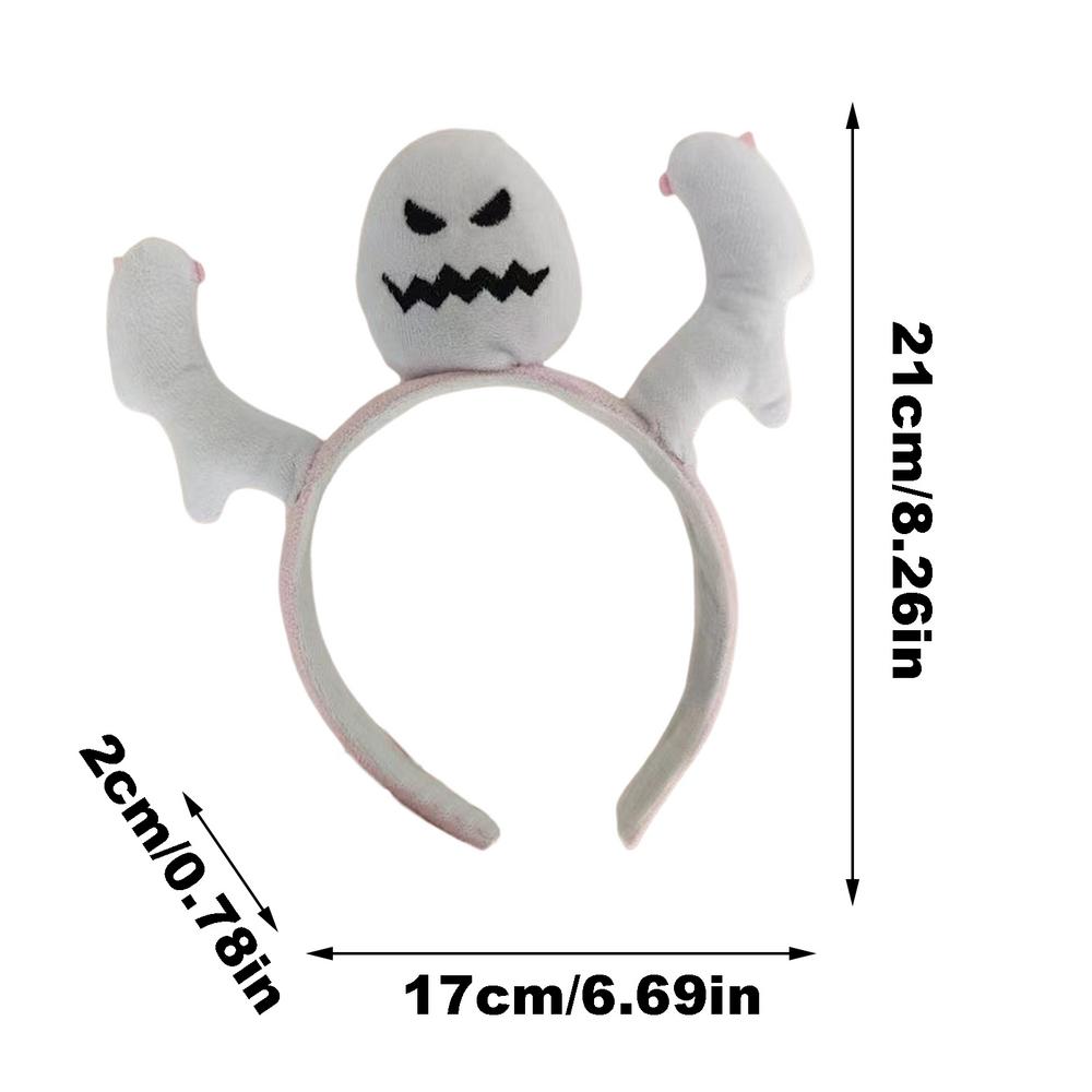 

Хэллоуин Ободок Голова Призрака Жуткая Вечеринка Призрак Ободок для Волос Аксессуар для Косплея для Карнавала Сцены Ролевых Игр Дом с Привидениями