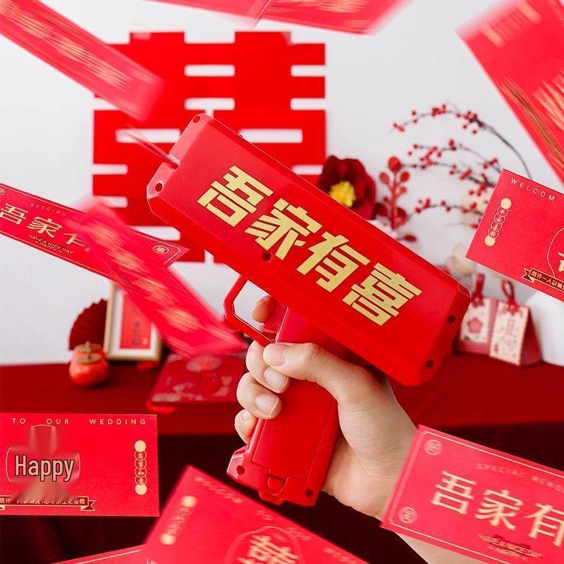 Wedding Door Game: Money Spraying and Chopstick Challenge for Bride Pickup