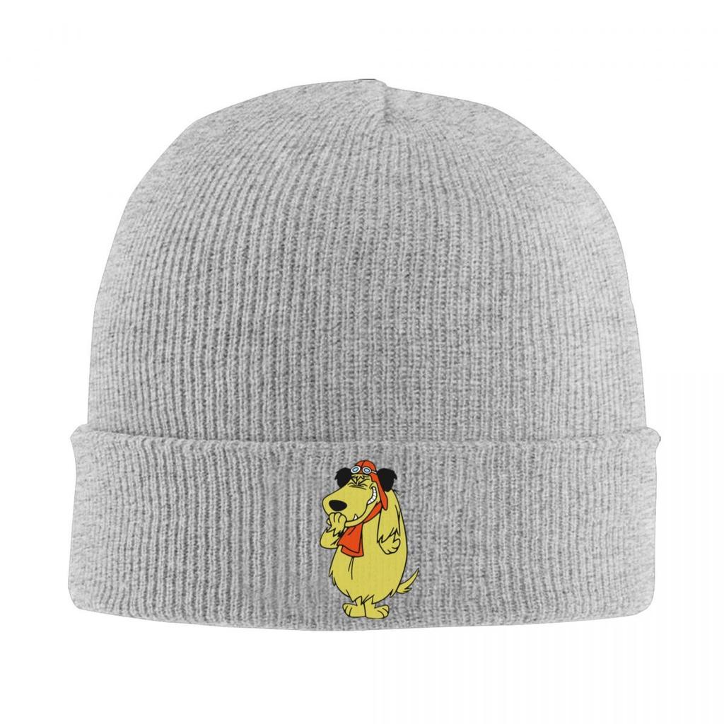 Nuovi Cappelli Lavorati a Maglia Wacky Races di Muttley Donna Unisex Berretto Invernale Cartone Animato Uncinetto Cappello Melone