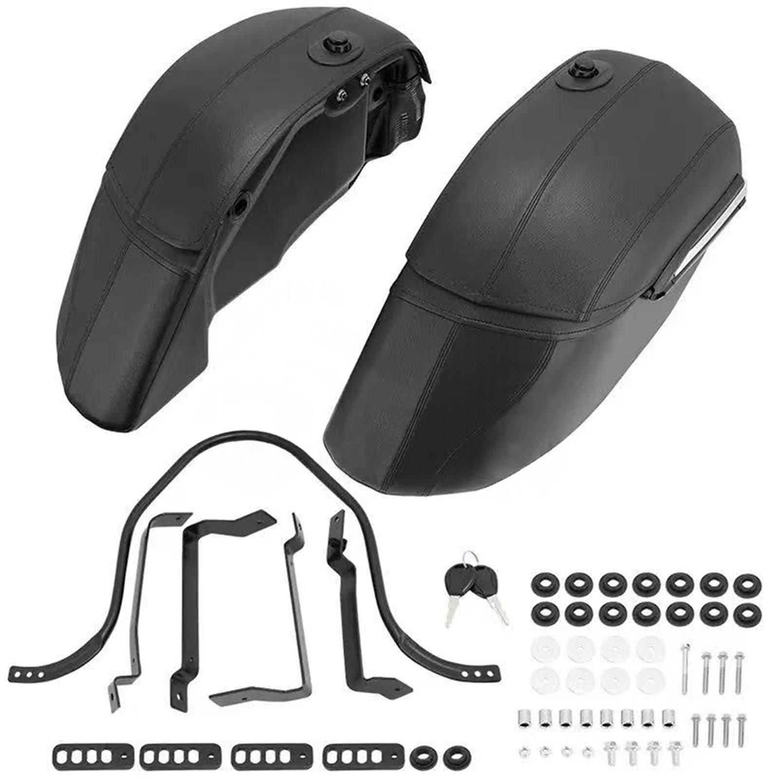 

Универсальные боковые кофры для мотоциклов Yamaha, Harley, Victory, BMW, Kawasaki, Suzuki, Honda