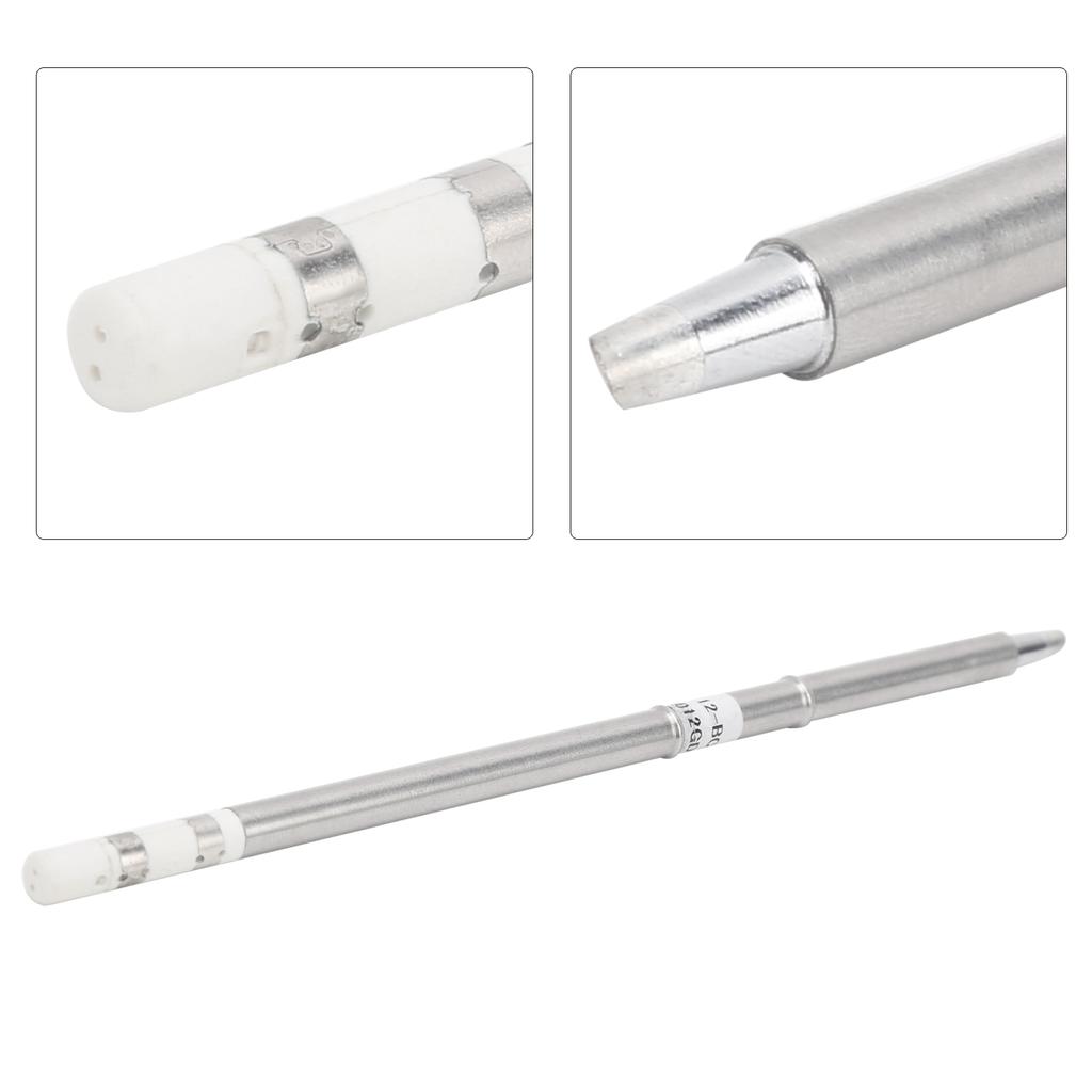 T12?BC3 Soldering Tip Solder Iron Head Replacement Fast Heat Conduction Hardware Tool