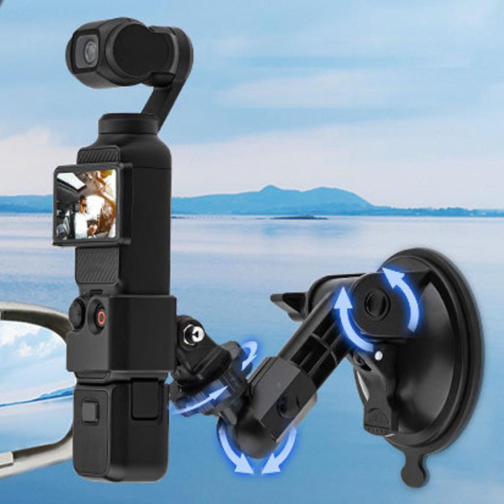 Suction Cup Camera Car Mount Powerful High Load Bearing Windshield Camera Holder for Action Camera