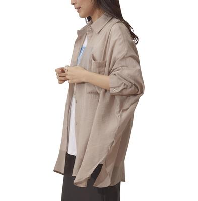 Nergy Dolman Sleeve Beige Women's Shirt, (29)