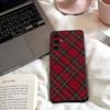 Scottish Tartan Pattern Phone Case For Samsung S25,24,23,22,30,21,10,9,Ultra,Plus,Lite,FE,4,5 G Soft Black Case