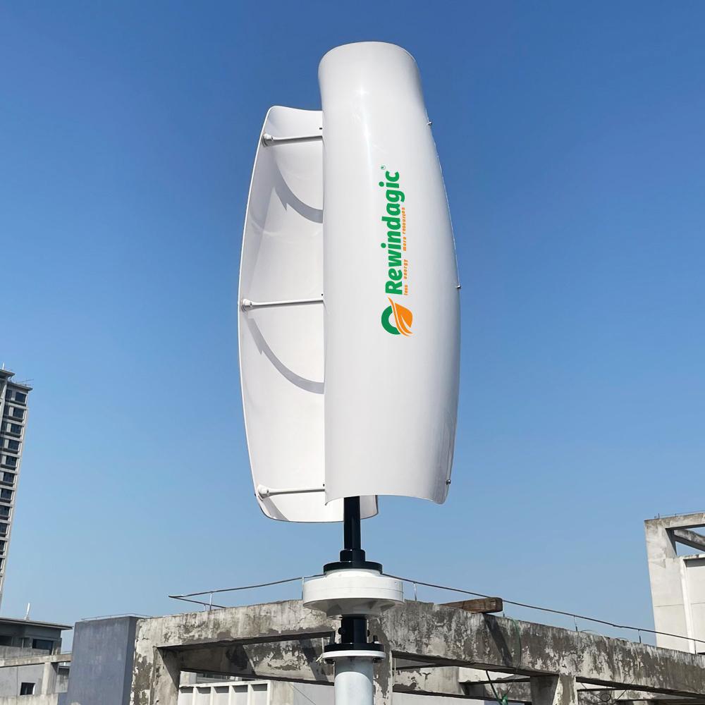 10KW Vertikālās Ass Vēja Turbīnas Ģenerators