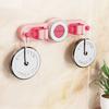 Non Punching Suction Cup Mop Holder Plastic Broom Storage Rack Multifunctional Mop Clamp  Bathroom