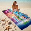 Christmas Gift Oscar Comedy Movie How the Grinch Stole Christmas soft beach towel outdoor camping vacation swinging beach scarf decorative blanket B19