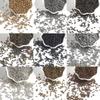 2/3/4mm Metal-Colored Glass Rice Beads for DIY Jewelry Making