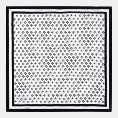 R-MONOGRAM SCARF WHITE Scarf