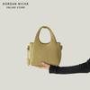 Small Niche Design Soft Leather Rivet Crossbody Bag for Women, New Solid Color, Personality, Versatile Handheld Shoulder Bag