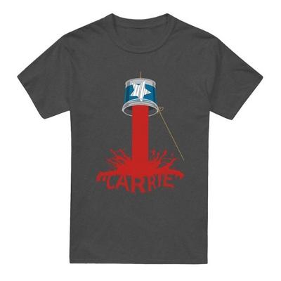 Carrie Unisex Adult Bucket of Blood Heather T-Shirt
