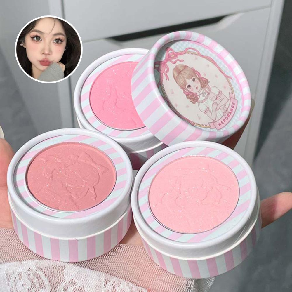 HERORANGE Dolce e Selvaggio Viso Piacevole Blush Rilievo Schiarente Polveroso Fine Shimmer Opaco Palette Rouge