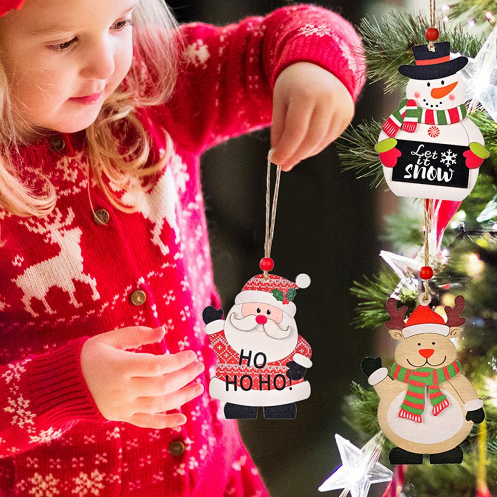 Xmas Pendent Home Decor Garden Decorations Holiday Supplies Fine Workmanship Festival Accessories Door Hanger Christmas Ornament