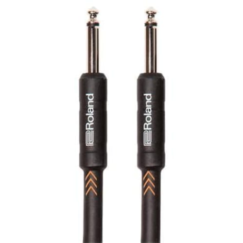 Roland RIC-B10 3m TS Phone to TS Phone Cable, Shielded, High-Density Spiral Construction, High-Purity Oxygen-Free Copper Wire