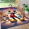 1pc Mickey Mouse Carpet Area Rug, Bedroom, and Playroom Durable, Stain-Resistant, and Easy To Clean, Living Room