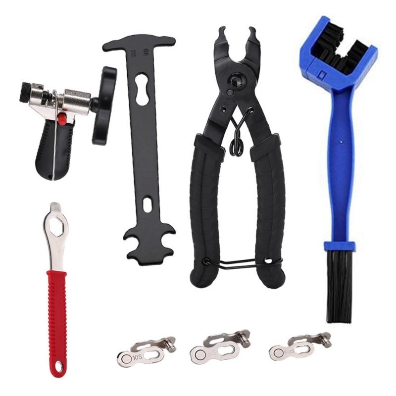 Bicycles Chain Tool Set with Bikes Link Plier Chain Splitter and Chain Tool Bikes Chain Link Removal Repair Chain Plier
