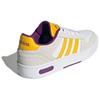 Adidas Neo D-Pad Classic Non-Slip Wear-Resistant Breathable Low-Top Skate Shoes Unisex Sneakers White Yellow Purple JI2564