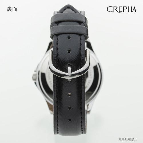 Klefer Men's Analog Waterproof Watch with Leather Strap, Black, TE-AM034-WTS