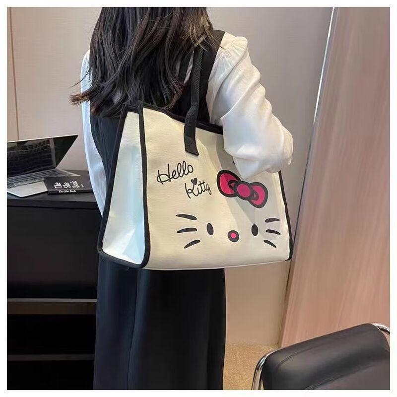 Hello Kitty Canvas Tote Bag