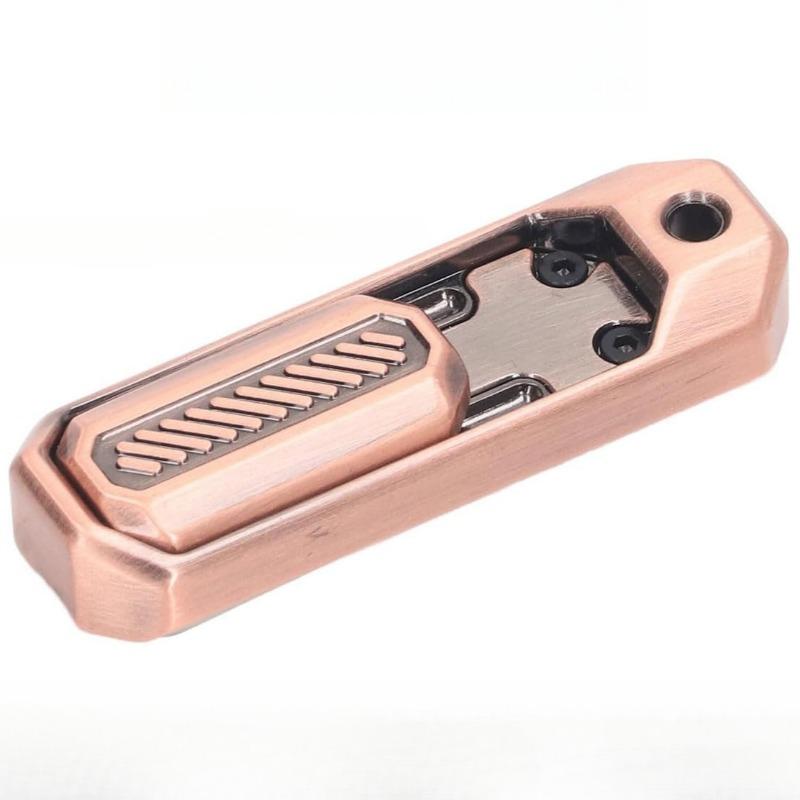 

Metal Edc Magnetic Push Card Mechanical Slider Mini Fidget Relieve Stress Relief Toy Pushing Plate Coin Antistresse Sensory Toy