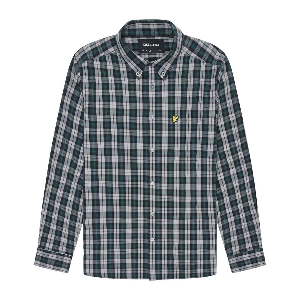 Lyle & Scott Men's Checked Washed Shirt