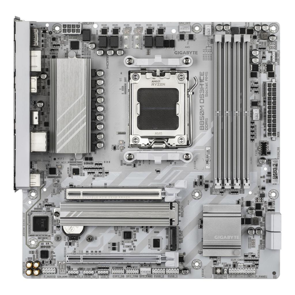 GIGABYTE B850M DS3H ICE Motherboard MB6946 Micro-ATX
