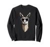 Unique Llama with Sunglasses - Funny Animal Art Sweatshirt