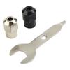 3pcs/Set M8x0.75 Electric Chuck With Wrench Keyless-Rotary Tool-Accessories-New